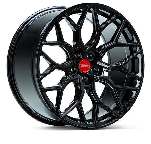 Vossen HF-2 Hybrid Forged Deep Gloss Black Wheel - 5x112 20x11 +36