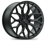 Vossen HF-2 Hybrid Forged Deep Satin Black Wheel - 5x112 19x9.5 +15