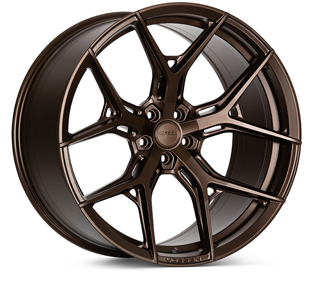 Vossen HF-5 Hybrid Forged Super Deep Satin Bronze Wheel - 5x132 22x11 +18