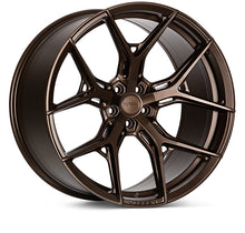 Load image into Gallery viewer, Vossen HF-5 Hybrid Forged Super Deep Satin Bronze Wheel - 5x132 22x11 +18
