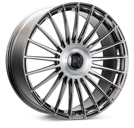Vossen HF-8 Hybrid Forged Deep EMC Polished / Brushed Wheel - 5x112 22x10.5 +15