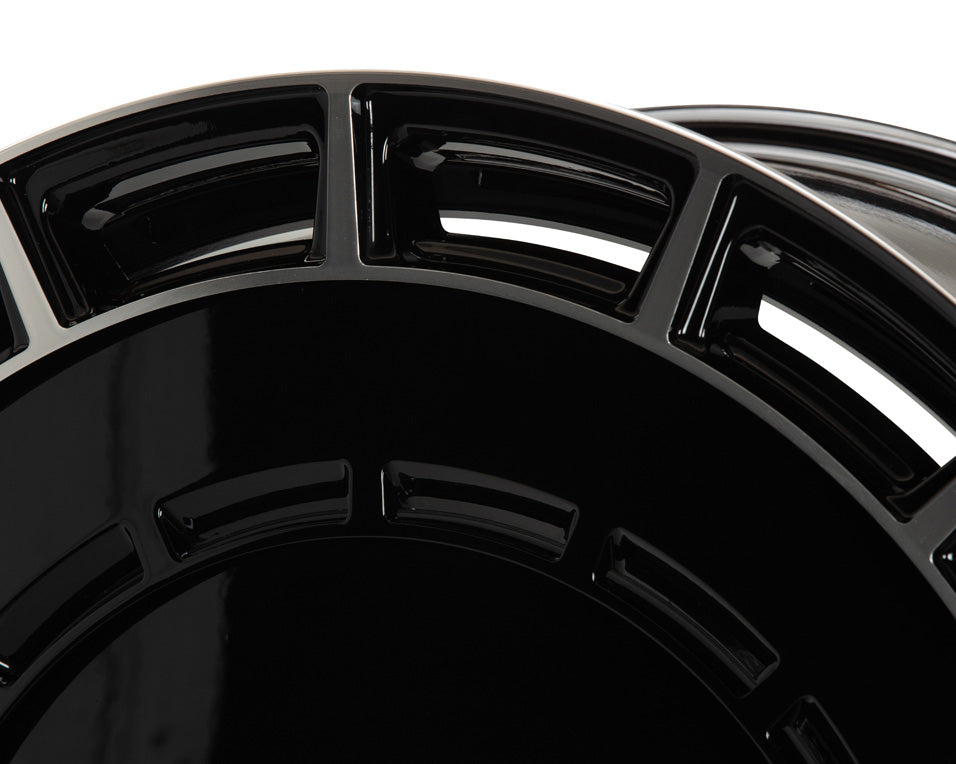 Vossen HF-9 Hybrid Forged Deep Gloss Black Polished Wheel - 5x112 22x11 +30