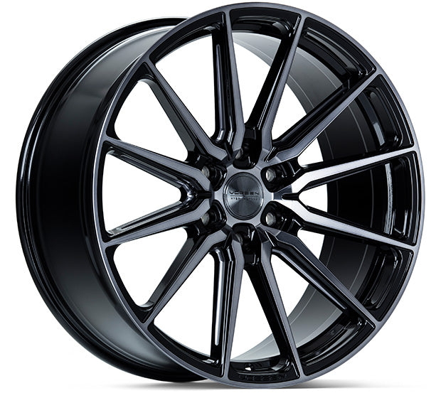 Vossen HF6-1 Hybrid Forged Deep Tinted Gloss Black Wheel - 6x139.7 24x10 +25