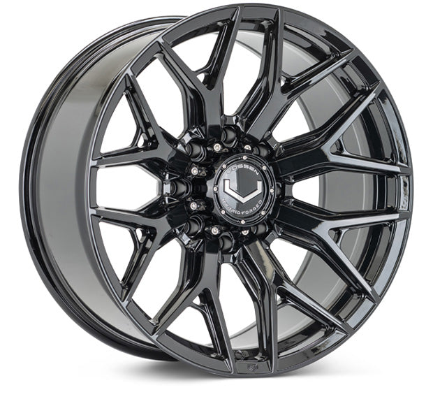 Vossen HF6-4 Hybrid Forged Deep Gloss Black Wheel - 8x180 24x10 +15