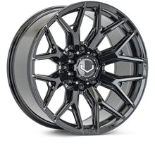 Load image into Gallery viewer, Vossen HF6-4 Hybrid Forged Deep Gloss Black Wheel - 8x180 24x10 +15