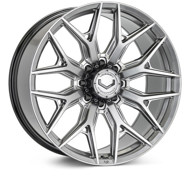 Vossen HF6-4 Hybrid Forged Deep Hyper Gunmetal Wheel - 8x180 24x10 +15