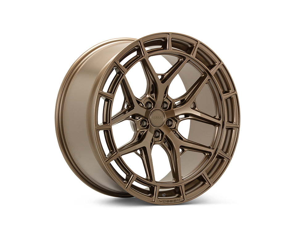 Vossen HFX-1 Hybrid Forged X Deep Satin Bronze Wheel - 5x112 22x10.5 +20