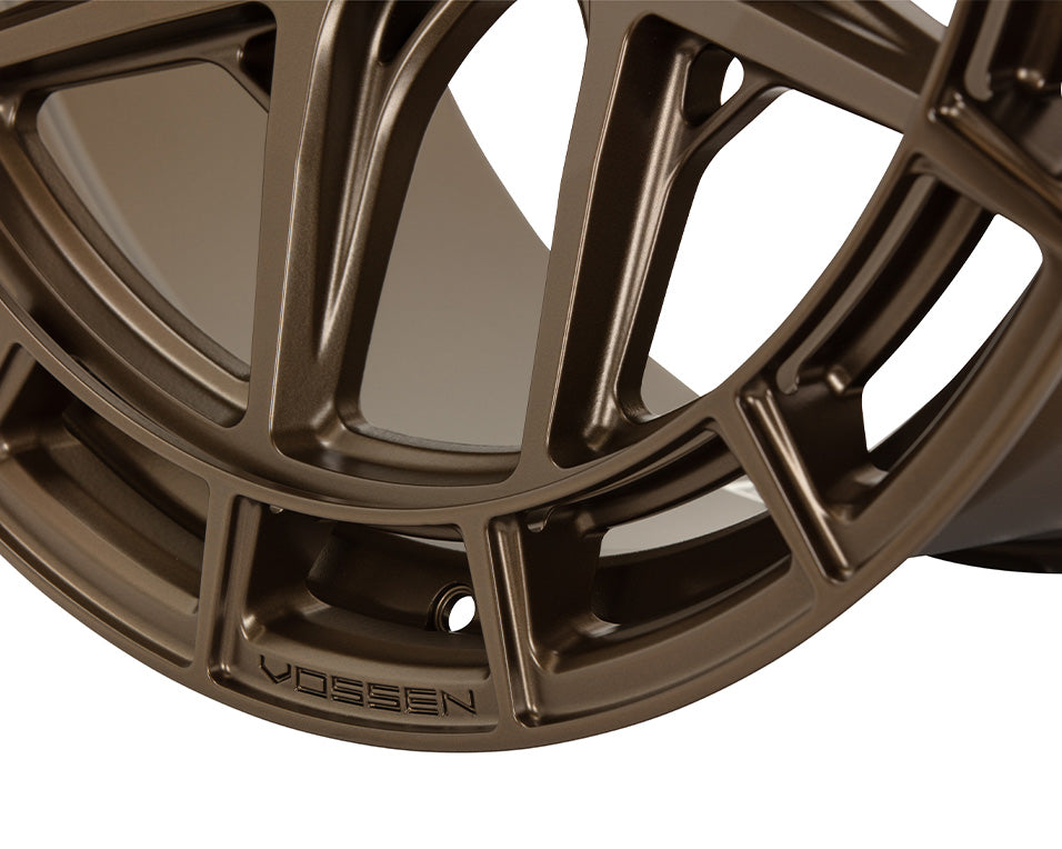 Vossen HFX-1 Hybrid Forged X Flat Satin Bronze Wheel - 5x112 20x9 +40