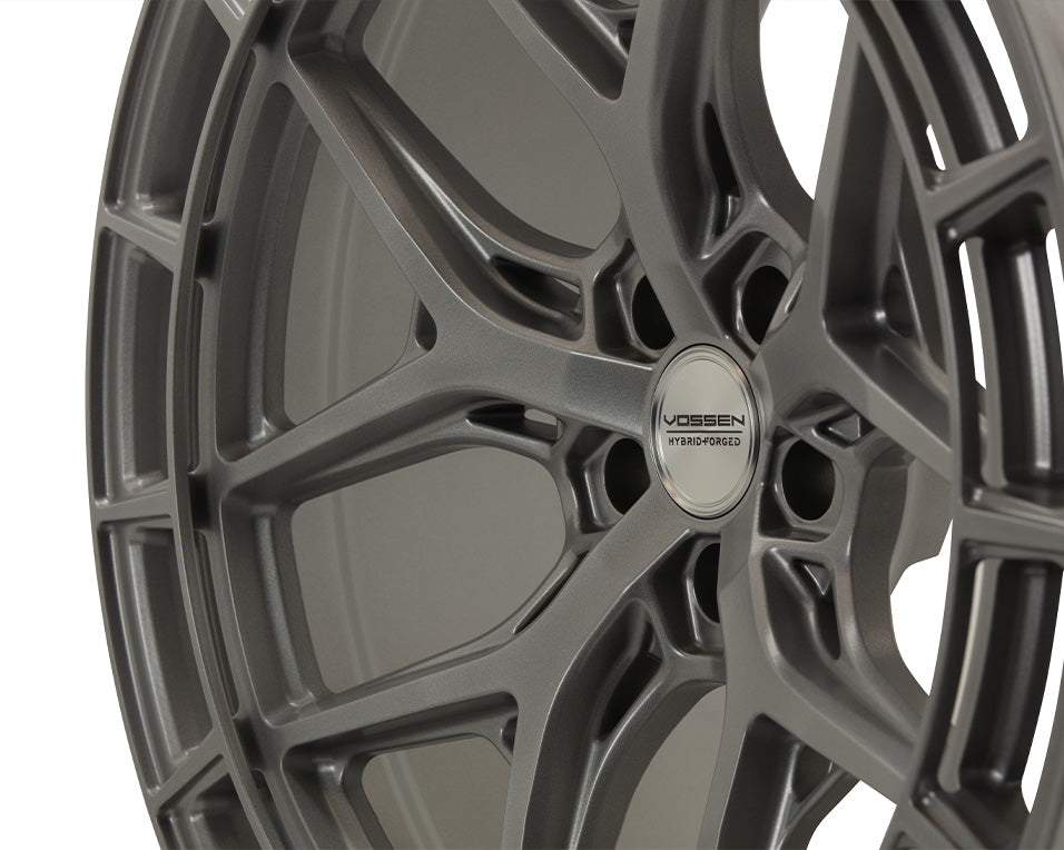 Vossen HFX-1 Hybrid Forged X Deep Satin Silver Wheel - 5x112 21x11.5 +10
