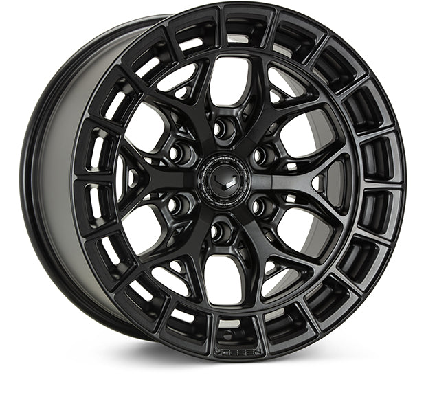 Vossen HFX-1 Hybrid Forged X Deep Satin Black Wheel - 5x112 21x10.5 +40