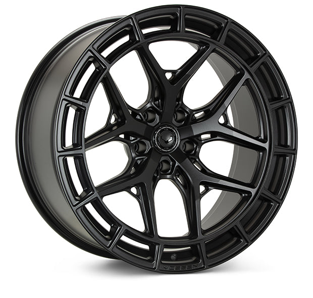 Vossen HFX-1 Hybrid Forged X Deep Satin Black Wheel - 5x130 20X9 +20