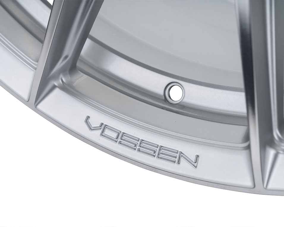 Vossen HFX-2 Hybrid Forged X Deep Silver Polished Wheel - 5x120 20x9.5 +20