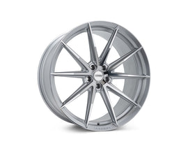 Vossen HFX-2 Hybrid Forged X Deep Silver Polished Wheel - 5x120 20x10.5 +38