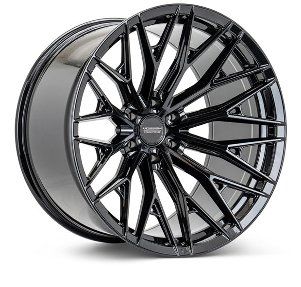Vossen HFX-6 Hybrid Forged X Super Deep Gloss Black Wheel - 6x135 17x9 +0