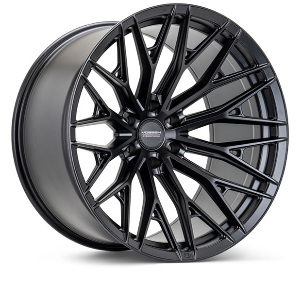 Vossen HFX-6 Hybrid Forged X Super Deep Satin Black Wheel - 6x139.7 17x9 +0