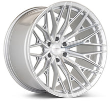 Load image into Gallery viewer, Vossen HFX-6 Hybrid Forged X Deep Silver Polished Wheel - 6x135 24x10 +25