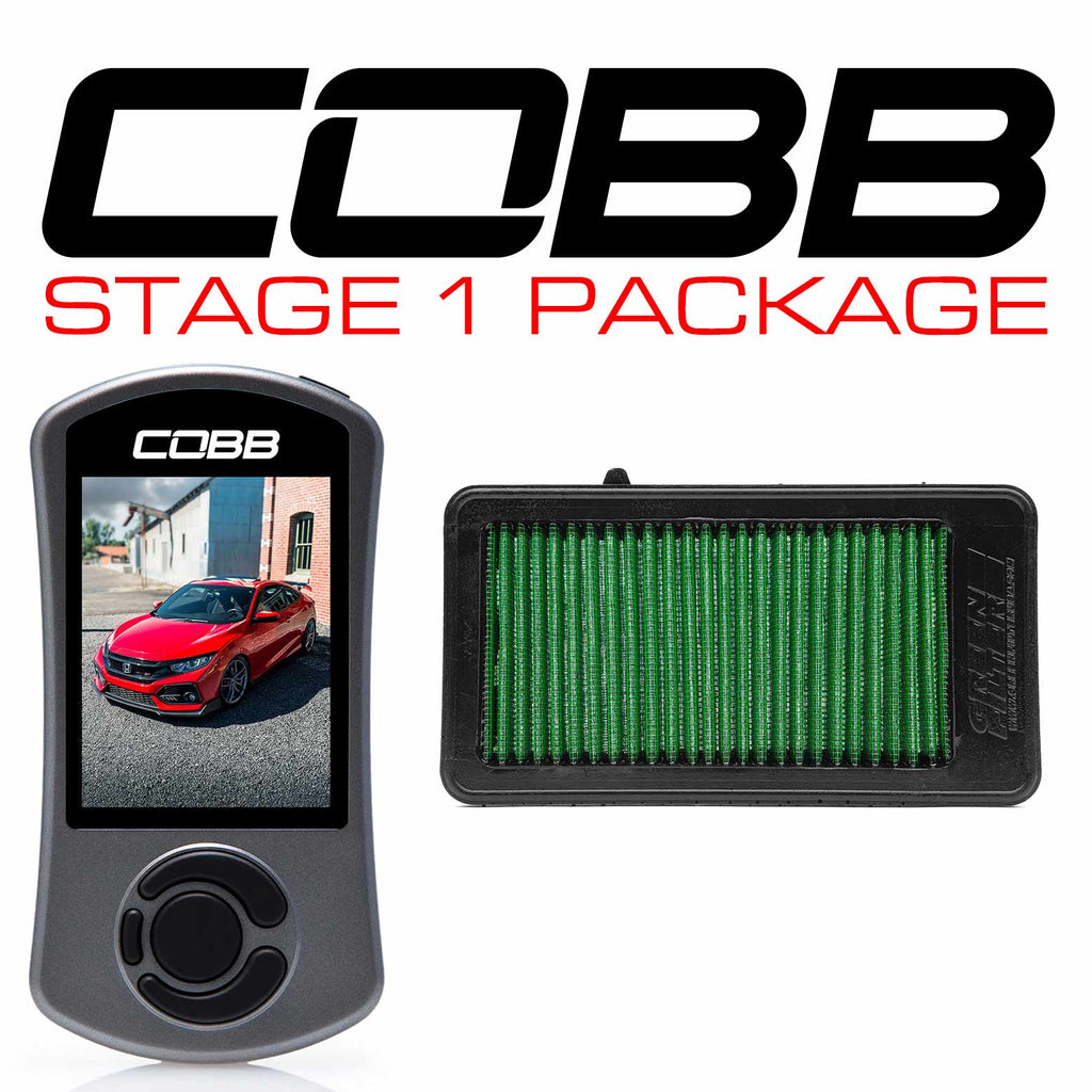 Cobb Stage 1 Power Package - Honda Civic Si (FC1) Coupe/Sedan MT 2017-2020