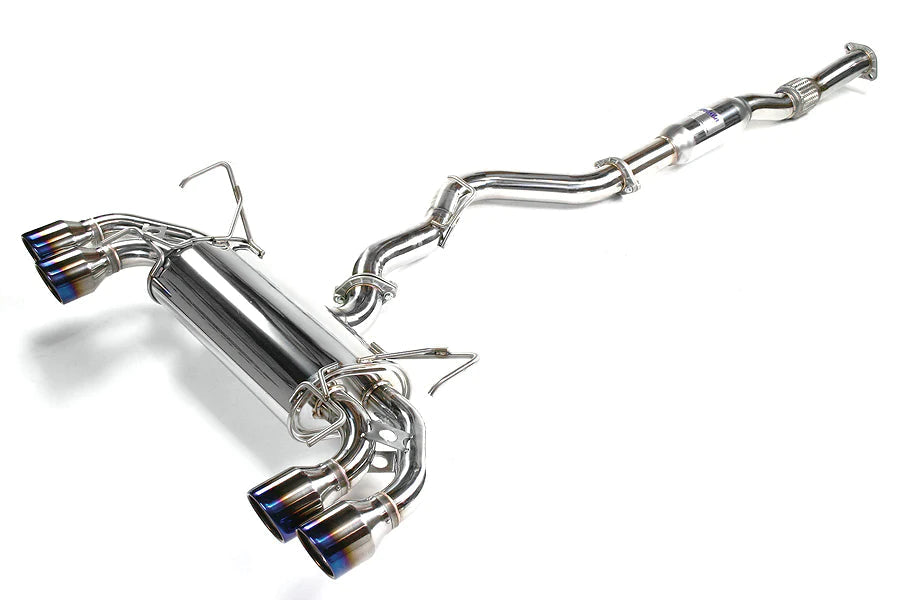 Invidia Dual Q300 Titanium Tip Catback Exhaust - Subaru WRX 2011-2014 / STi Hatchback 2008-2014