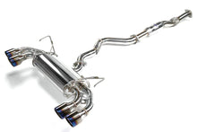 Load image into Gallery viewer, Invidia Dual Q300 Titanium Tip Catback Exhaust - Subaru WRX 2011-2014 / STi Hatchback 2008-2014