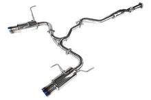 Load image into Gallery viewer, Invidia N1 Twin Outlet Single Layer Tip Titanium Catback Exhaust - Subaru WRX / STi Sedan 2008-2021 / FXT 2009-2018