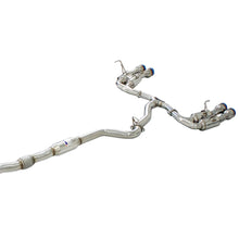 Load image into Gallery viewer, Invidia Gemini R400 Single Layer Quad Titanium Tip Catback Exhaust - Subaru WRX / STi Sedan 2008-2021