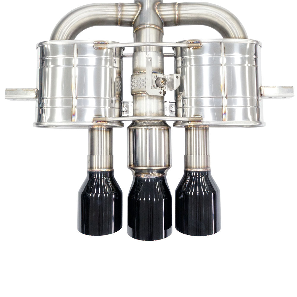 Invidia Q300 Valved Black Tip Catback Exhaust - Honda Civic Type R 2022-2025