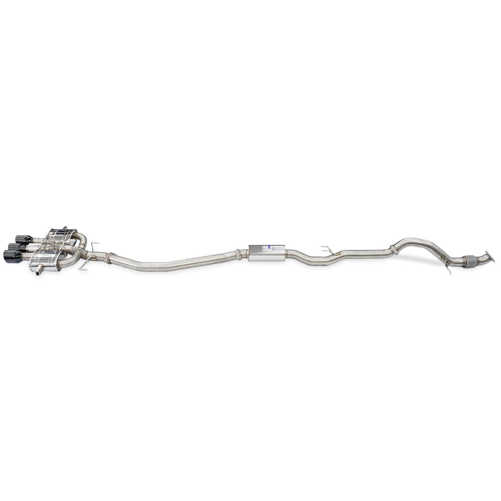 Invidia Q300 Valved Black Tip Catback Exhaust - Honda Civic Type R 2022-2025