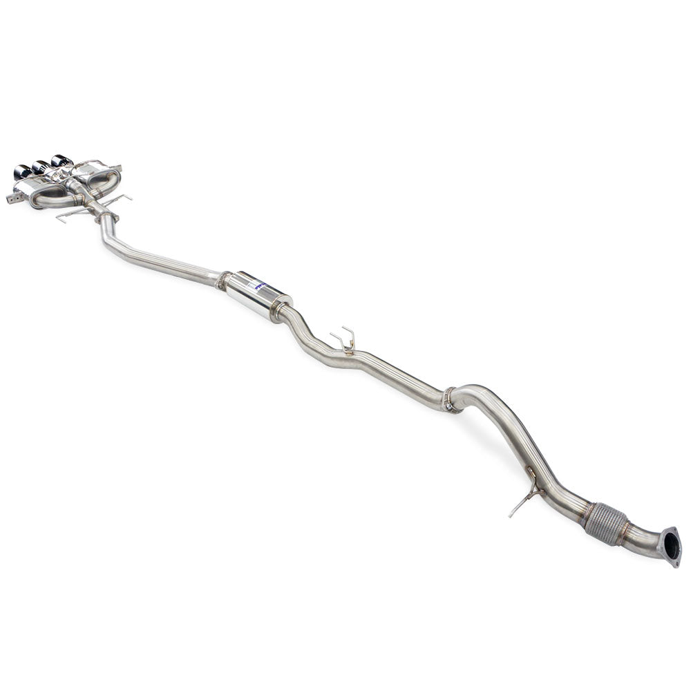 Invidia Q300 Valved Black Tip Catback Exhaust - Honda Civic Type R 2022-2025