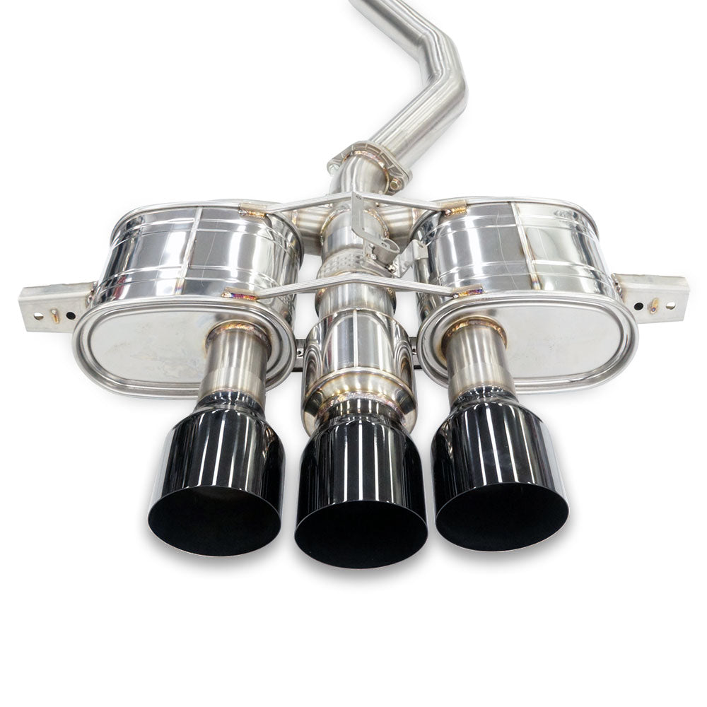 Invidia Q300 Valved Black Tip Catback Exhaust - Honda Civic Type R 2022-2025