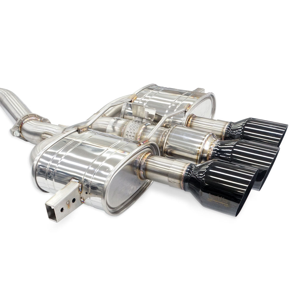 Invidia Q300 Valved Black Tip Catback Exhaust - Honda Civic Type R 2022-2025