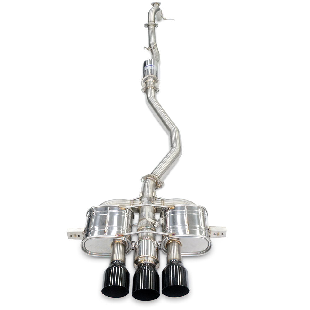 Invidia Q300 Valved Black Tip Catback Exhaust - Honda Civic Type R 2022-2025