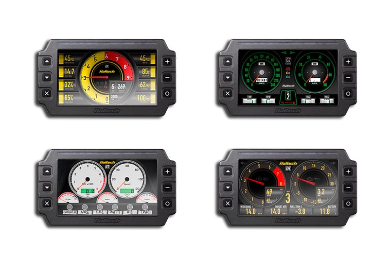 Haltech iC-7 7in OBD-II Color Display Dash Kit