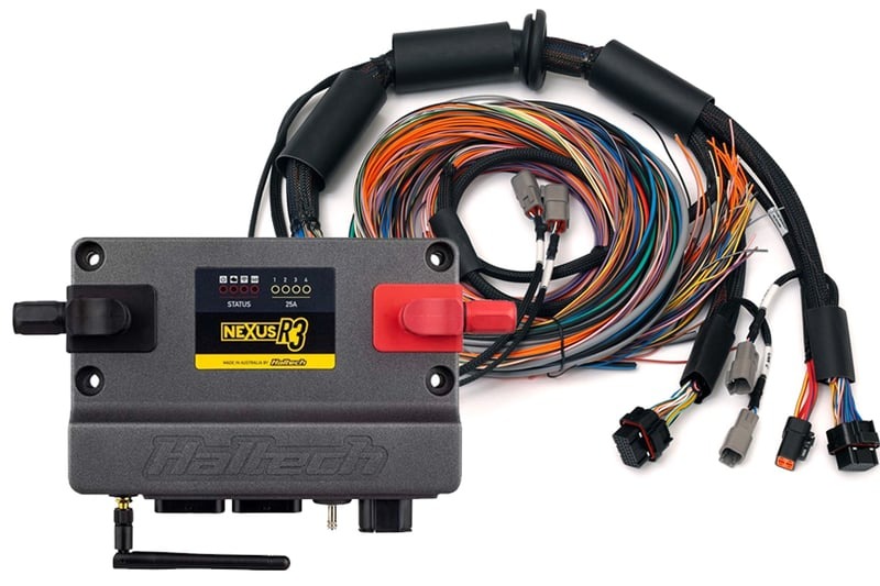 Haltech Nexus R3 + 2.5m Universal Wire-in Harness Kit - Universal