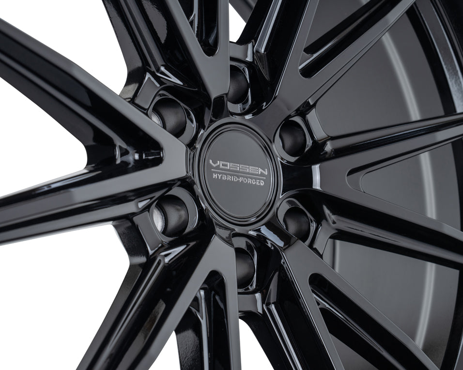 Vossen HFX-2 Hybrid Forged X Mid Gloss Black Wheel - 6x130 18x8.5 +35