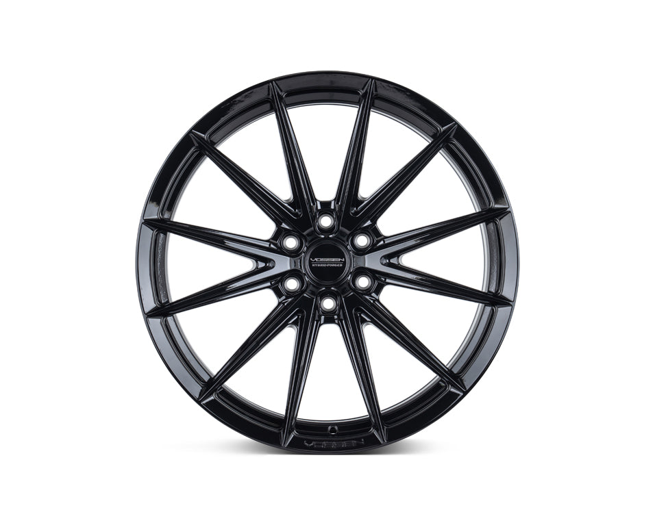 Vossen HFX-2 Hybrid Forged X Deep Gloss Black Wheel - 6x139.7 22x9.5 +20
