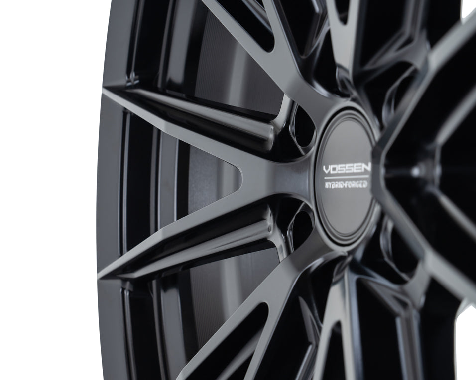 Vossen HFX-2 Hybrid Forged X Mid Satin Black Wheel - 6x130 18x8.5 +35