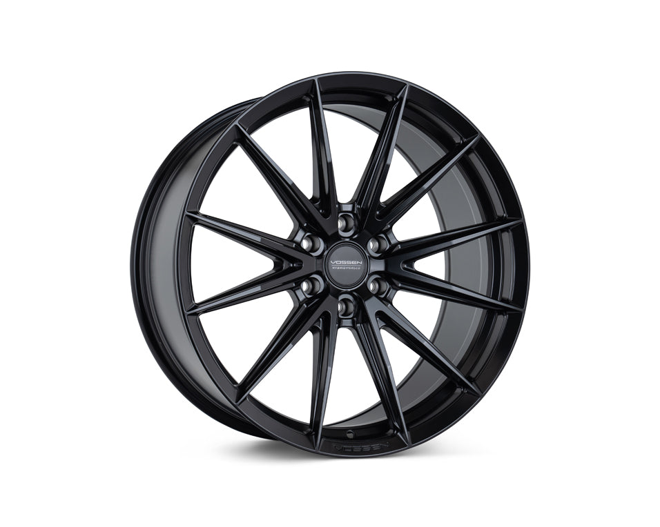Vossen HFX-2 Hybrid Forged X Mid Satin Black Wheel - 6x130 18x8.5 +35