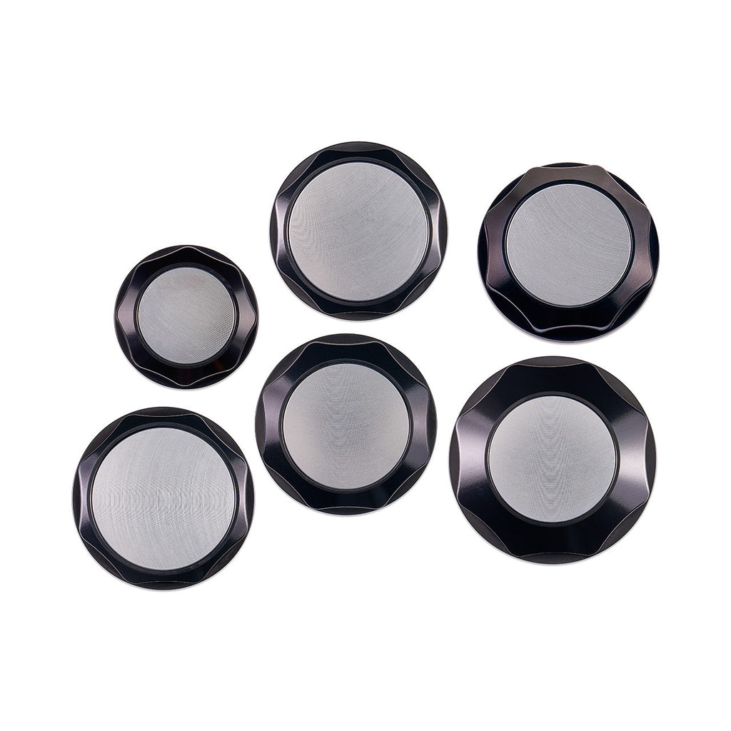 IAG Revolve Engine Bay Dress-Up Cap Kit [Incl. Oil, Brake, Clutch, Coolant, Washer & Power Steering Caps] - Subaru WRX 2002-2007 / STi 2004-2007 / FXT 2004-2008