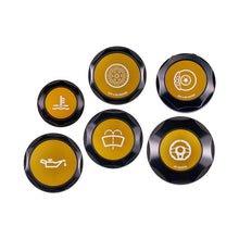 Load image into Gallery viewer, IAG Revolve Engine Bay Dress-Up Cap Kit [Incl. Oil, Brake, Clutch, Coolant, Washer &amp; Power Steering Caps] - Subaru WRX 2002-2007 / STi 2004-2007 / FXT 2004-2008