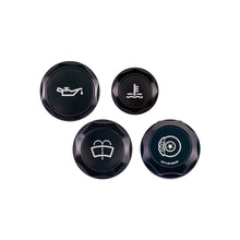 Load image into Gallery viewer, IAG Revolve Engine Bay Dress-Up Cap Kit [Incl. Oil, Brake, Coolant &amp; Washer Caps] - Subaru WRX 2015-2021