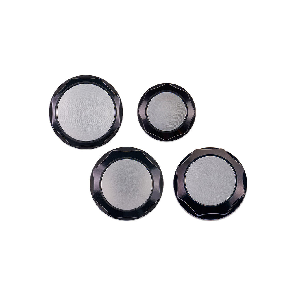 IAG Revolve Engine Bay Dress-Up Cap Kit [Incl. Oil, Brake, Coolant & Washer Caps] - Subaru WRX 2015-2021