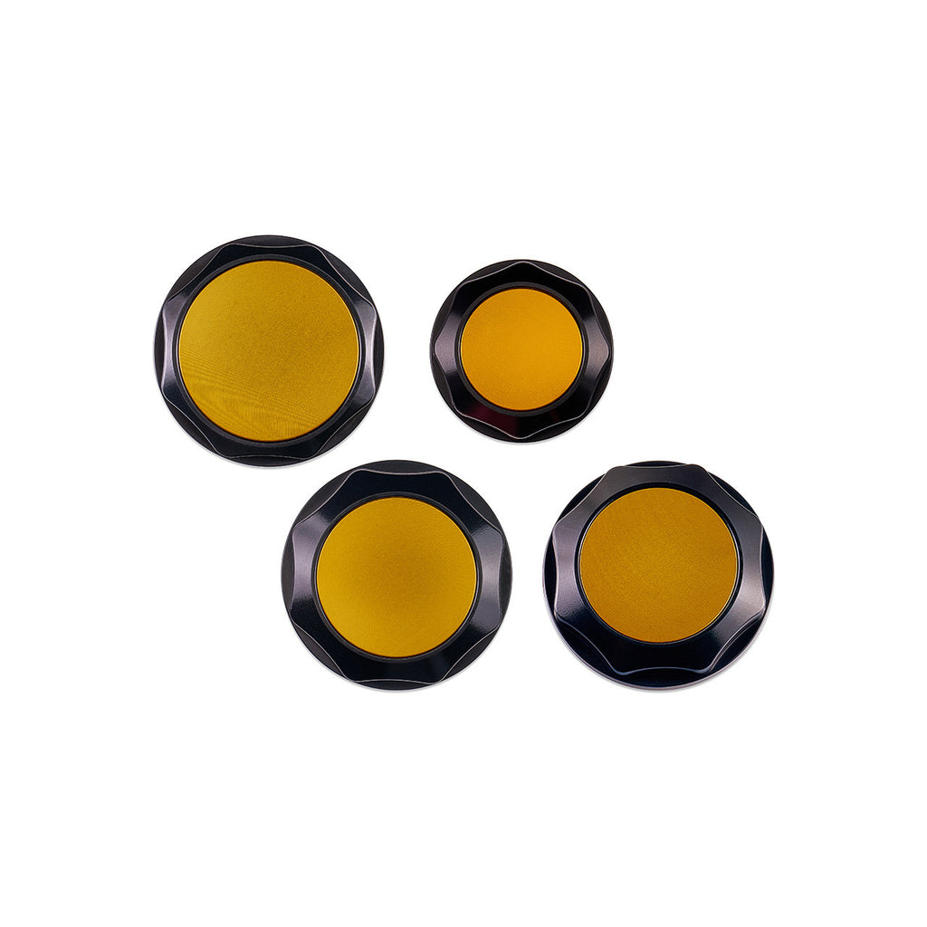 IAG Revolve Engine Bay Dress-Up Cap Kit [Incl. Oil, Brake, Coolant & Washer Caps] - Subaru WRX 2015-2021