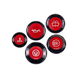 IAG Revolve Engine Bay Dress-Up Cap Kit [Incl. Oil, Brake, Power Steering, Coolant & Washer Caps] - Subaru STi 2015-2021