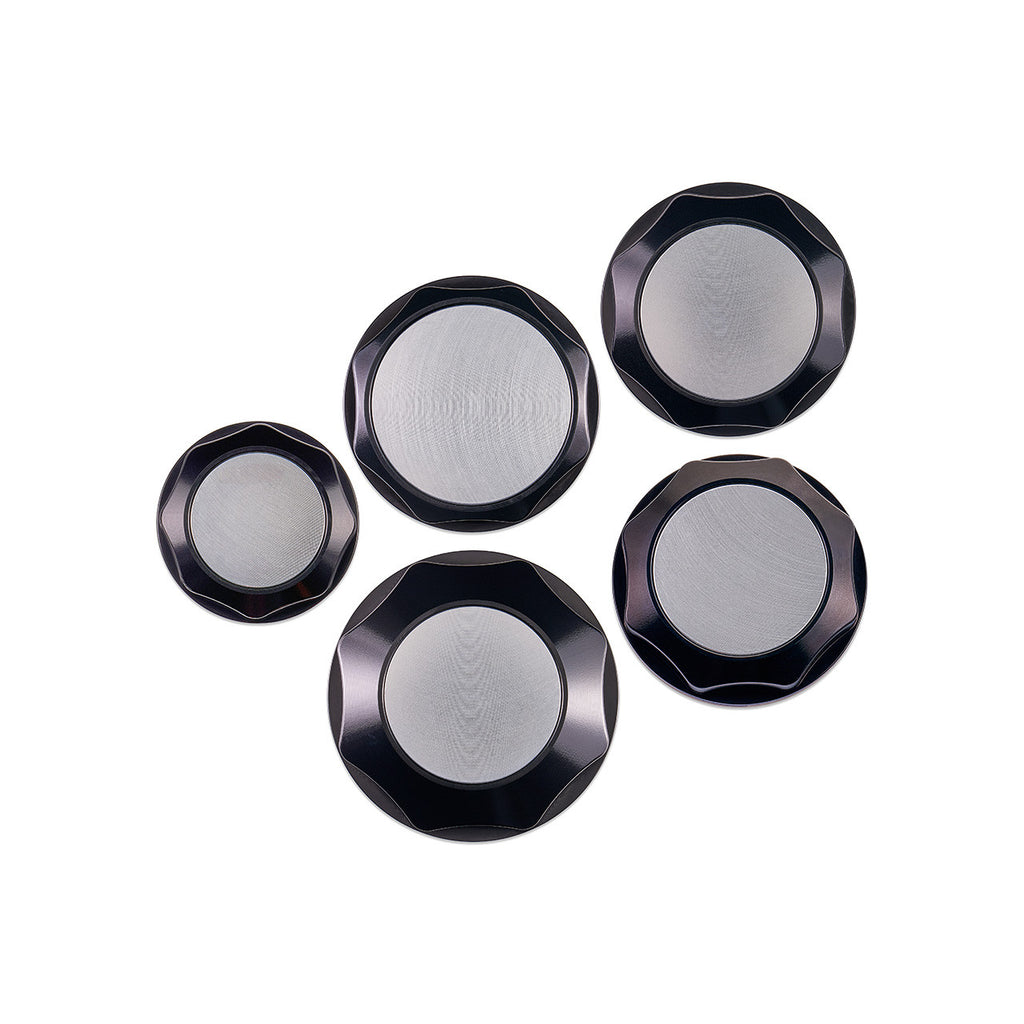 IAG Revolve Engine Bay Dress-Up Cap Kit [Incl. Oil, Brake, Power Steering, Coolant & Washer Caps] - Subaru STi 2015-2021
