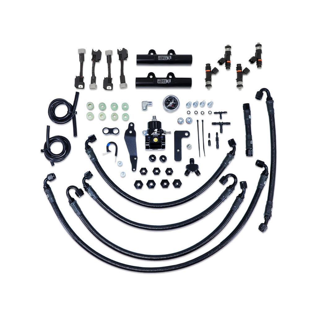 IAG PTFE Fuel System Kit w/ FIC Injectors, Aeromotive FPR & IAG Fuel Rails - Subaru WRX 2008-2014 / STi 2008-2021