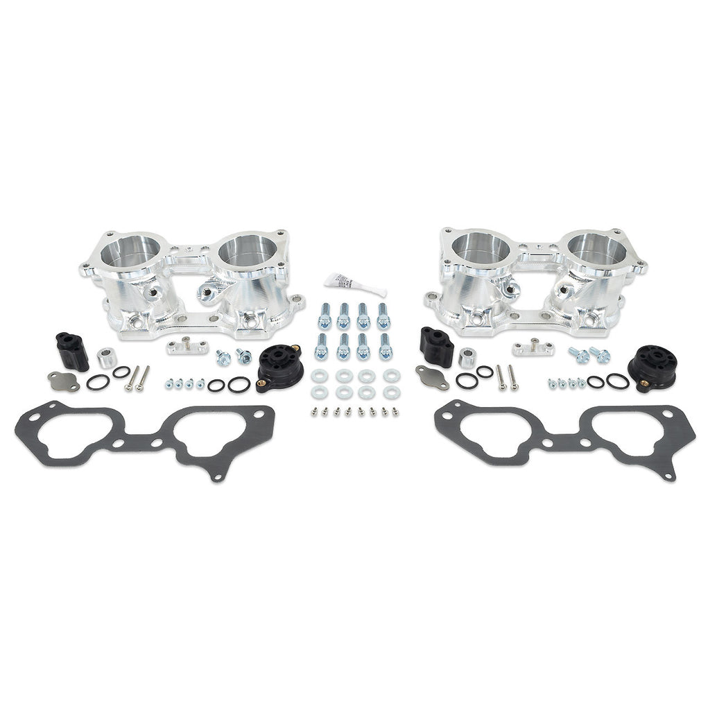 IAG V3 Top Feed TGV Housings with Butterfly Pass Thru - Subaru WRX 2008-2014 / STi 2007-2021 / LGT 2007-2012 / FXT 2009-2013