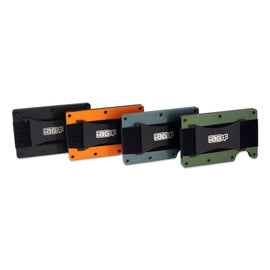 IAG Aluminum Wallet w/Money Clip, Cash Band, and Screwdriver Kit (Boxer Logo) - Universal