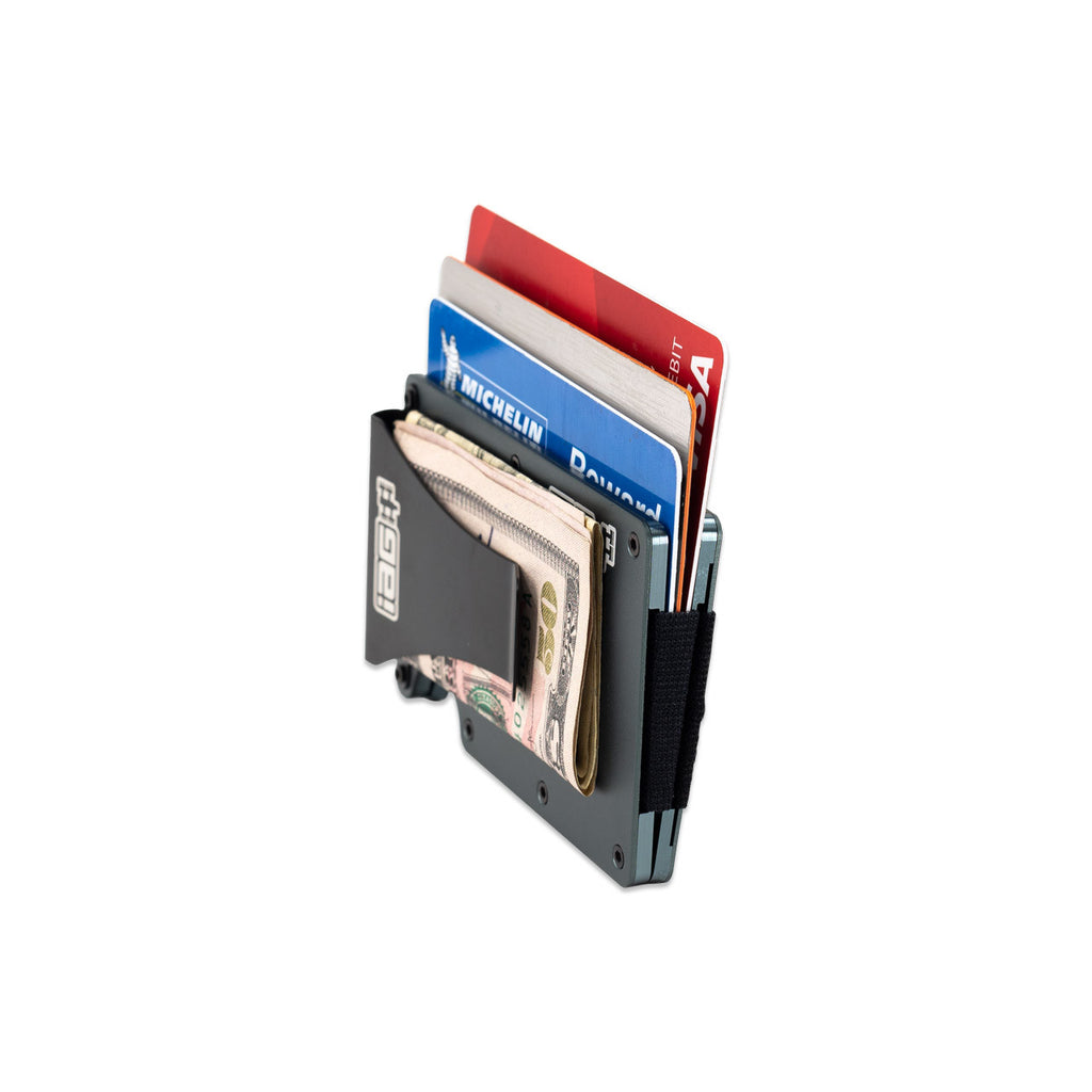 IAG Aluminum Wallet w/Money Clip, Cash Band, and Screwdriver Kit (Boxer Logo) - Universal