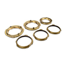Load image into Gallery viewer, IAG 6 Speed Synchro Set 1st - 3rd Brass / 4th - 6th Carbon Faced Brass - Subaru STi 2008-2021