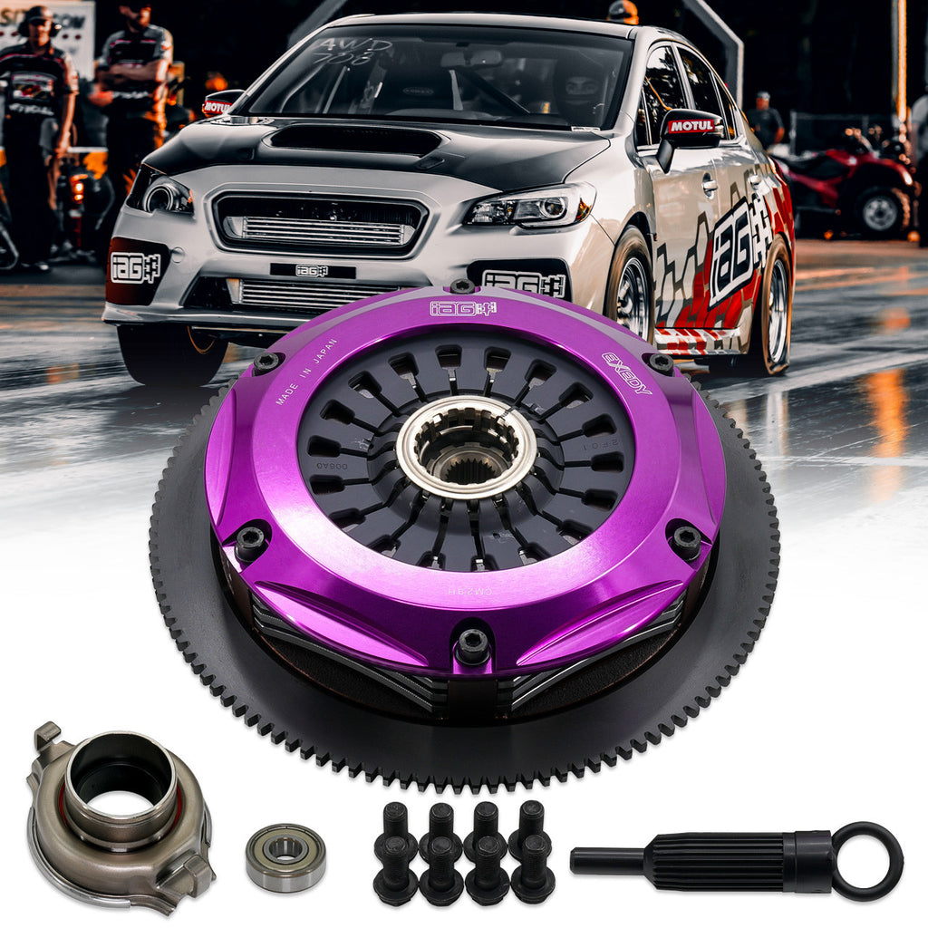 IAG Spec Exedy Triple Disc Clutch Kit [OEM STI 6-Speed - 24 Spline] - Subaru STi 2004-2021